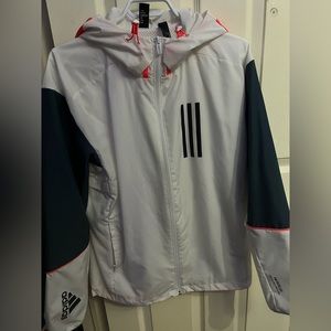 adidas W.N.D. Sports Stylish Hooded Jacket White